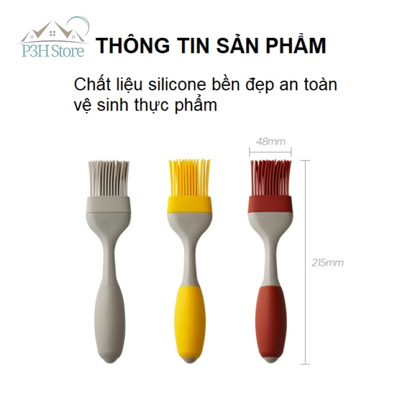 Cọ phết dầu bơ bằng Silicone Lock&Lock LOL126