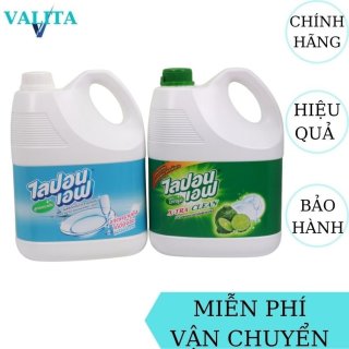 Nước Rửa Chén Lipon 3600ml Thái Lan VALITA giúp rửa sạch các mùi tanh khó chịu trên chén thumbnail