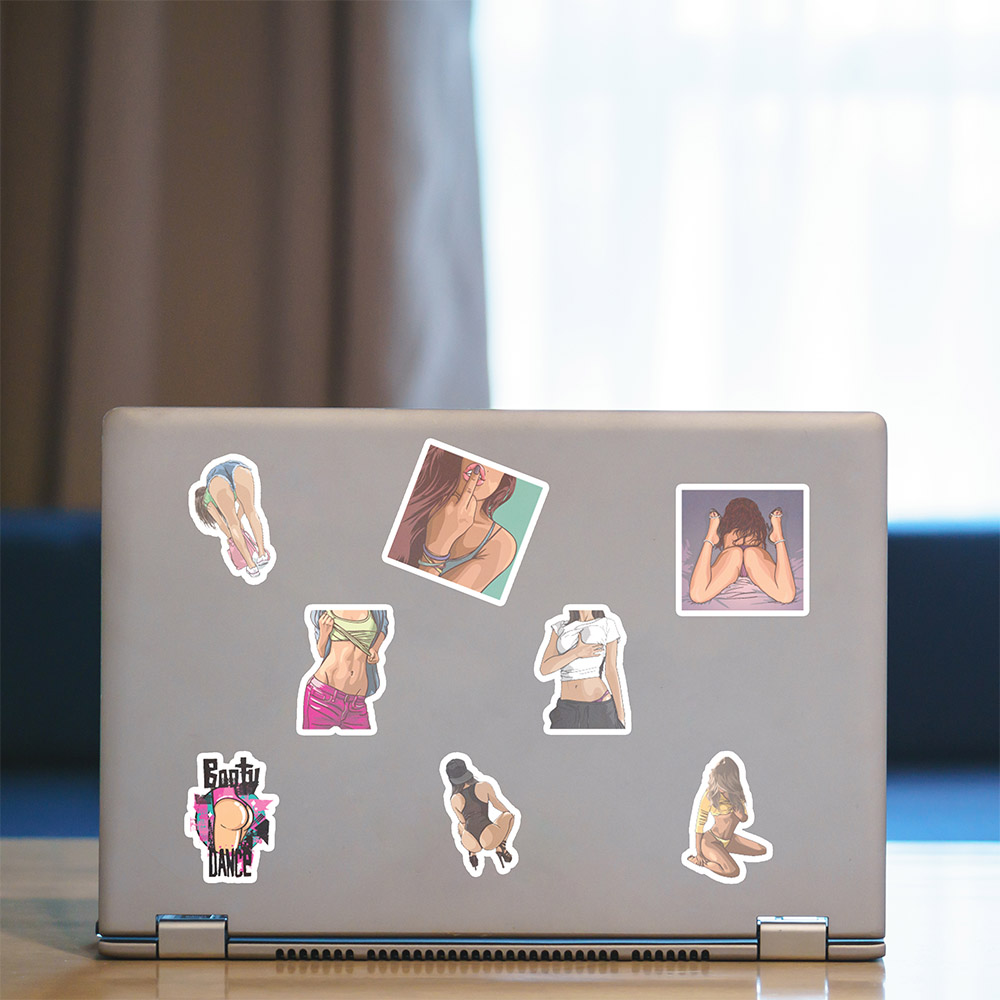[HCM]Sexy Girl - Set 30 sticker hình dán
