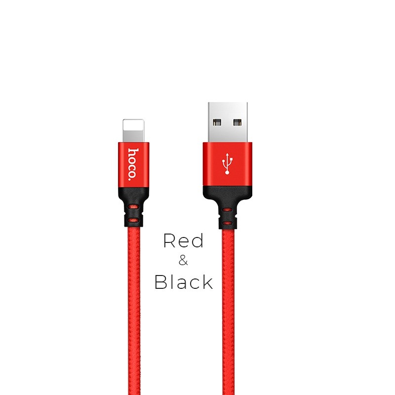 Cáp sạc lightning hoco x14 sạc nhanh 2.0a cho iphone/ipad dài 2m