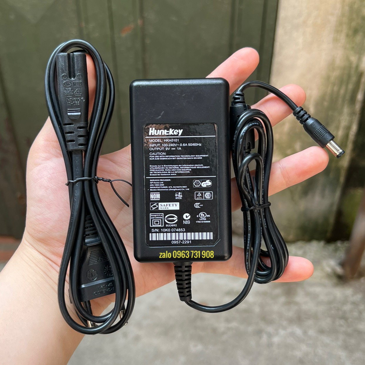 Adapter nguồn 9v 1a loại tốt