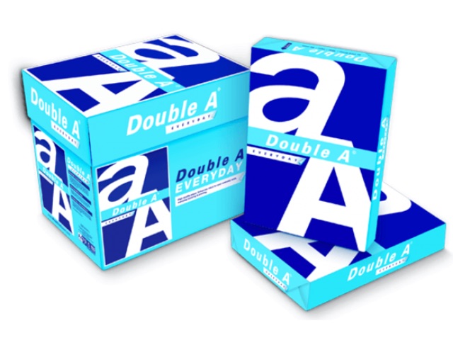 1 Thùng Giấy Double A A4/70gsm - 5 ream giấy in Double A A4 70gsm