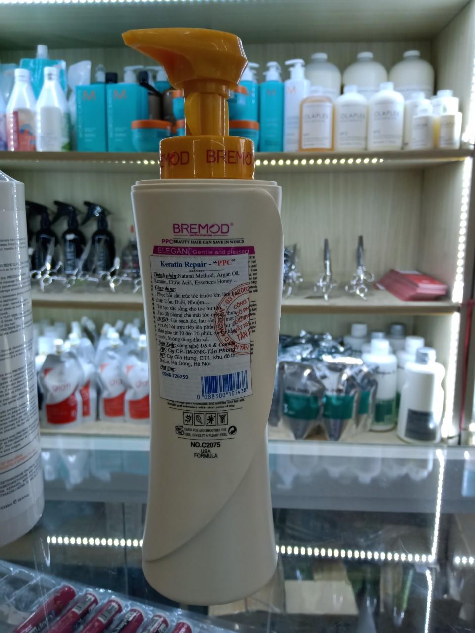 Keratin PPC Repair hấp phục hồi tóc hư tổn 750ml