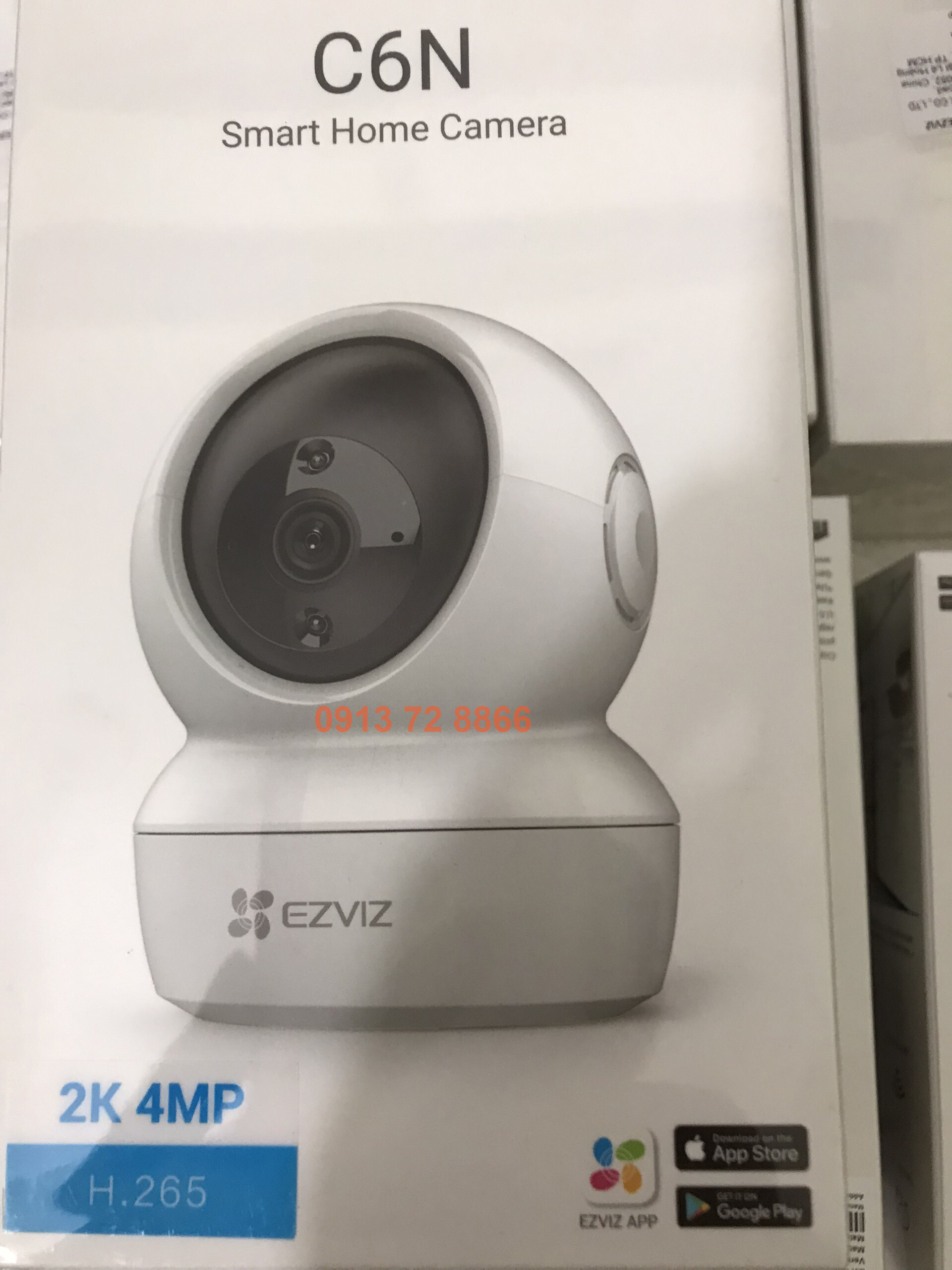Camera WIFI Không Dây EZVIZ C6N 4MP 2K - Siêu nét