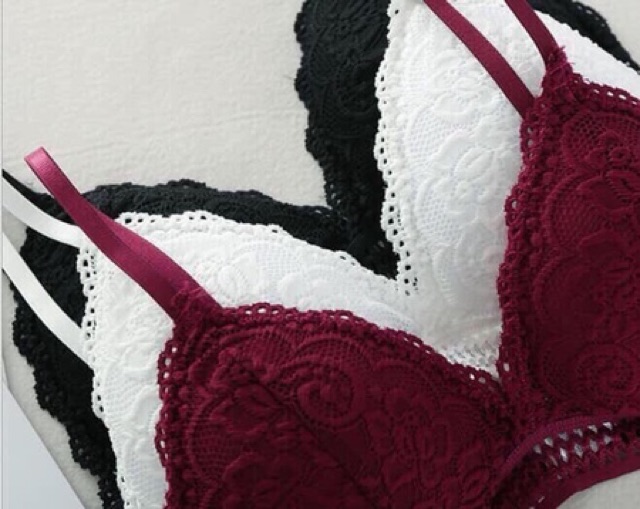 [HCM]Áo Bra ren siêu đẹp freesize dưới 58 kí