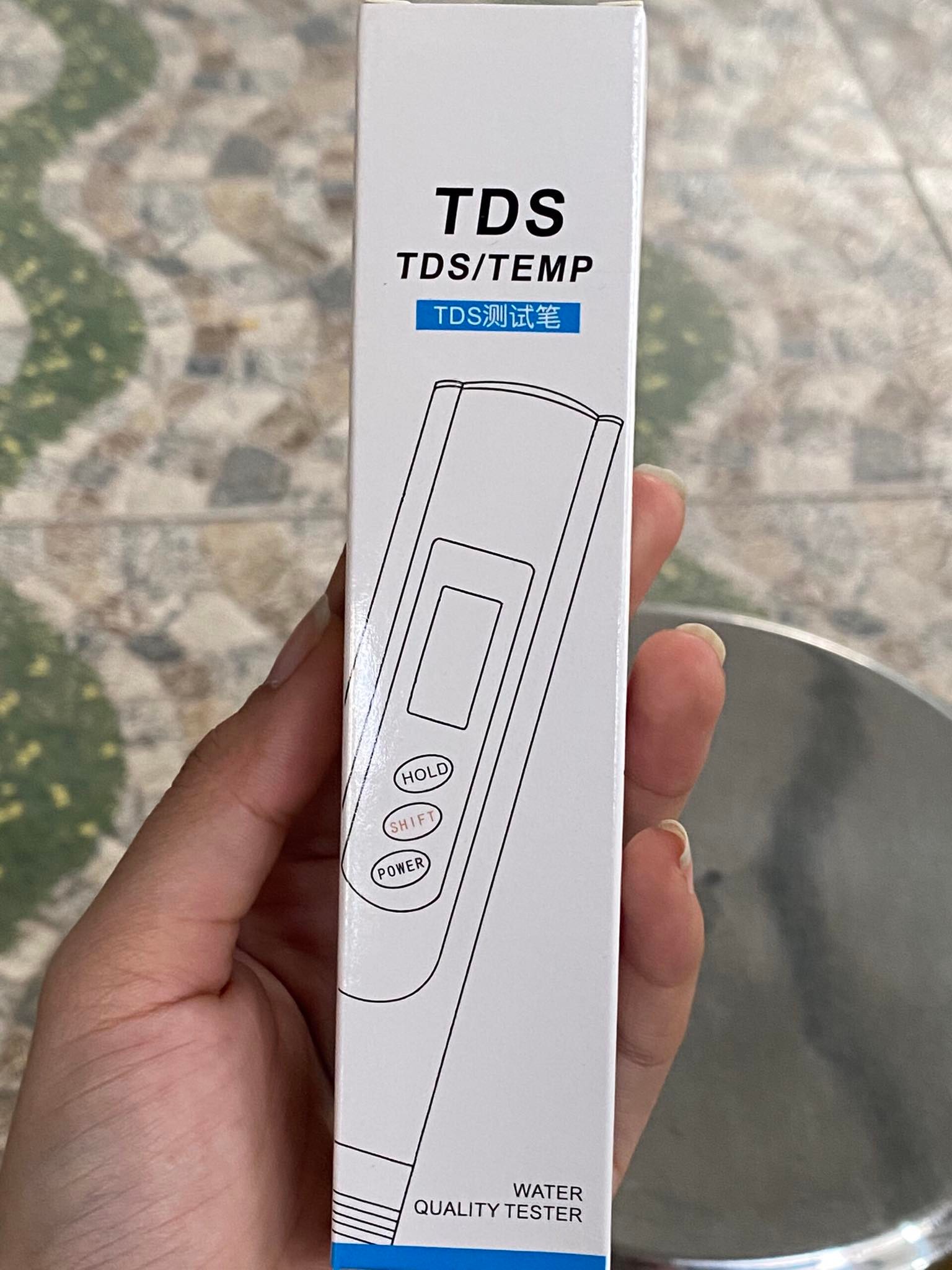 [ĐỘ CỨNG CHO BỂ CÁ] Bút đo TDS cho hồ cá cảnh