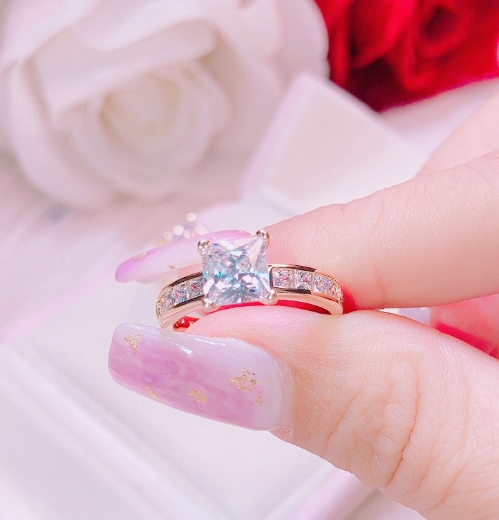 [HCM]Nhẫn nữ đẹp mạ vàng 18k nhẫn nữ đẹp mạ bạc cao cấp đính đá pha lê sáng siêu lấp lánh lung linh xinh đẹp thiết kế sang trọng đẳng cấp quý phái Trang Sức MIGA N098 - CAM KẾT KHÔNG ĐEN 1 ĐỔI 1 NẾU KHÔNG HÀI LÒNG