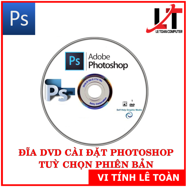 Bảng giá ĐĨA DVD CÀI ĐẶT PHOTOSHOP TUỲ CHỌN PHIÊN BẢN Phong Vũ