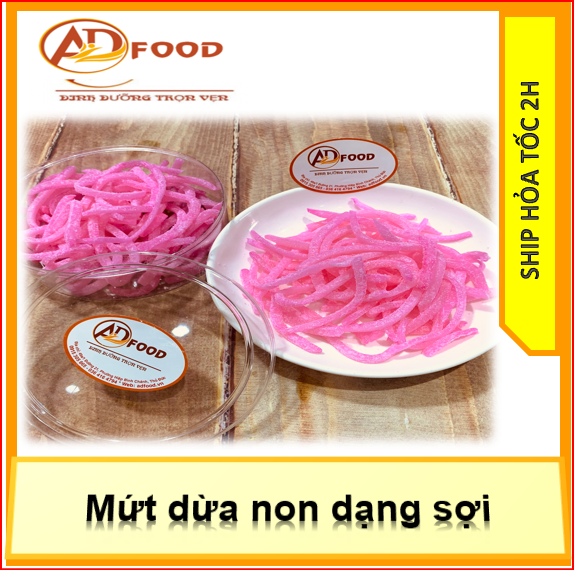 Mứt dừa sợi non gói 500g