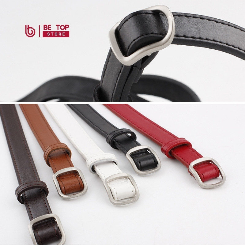 [Có sẵn] Thắt lưng nữ ulzzang bản nhỏ 2cm da PU N19