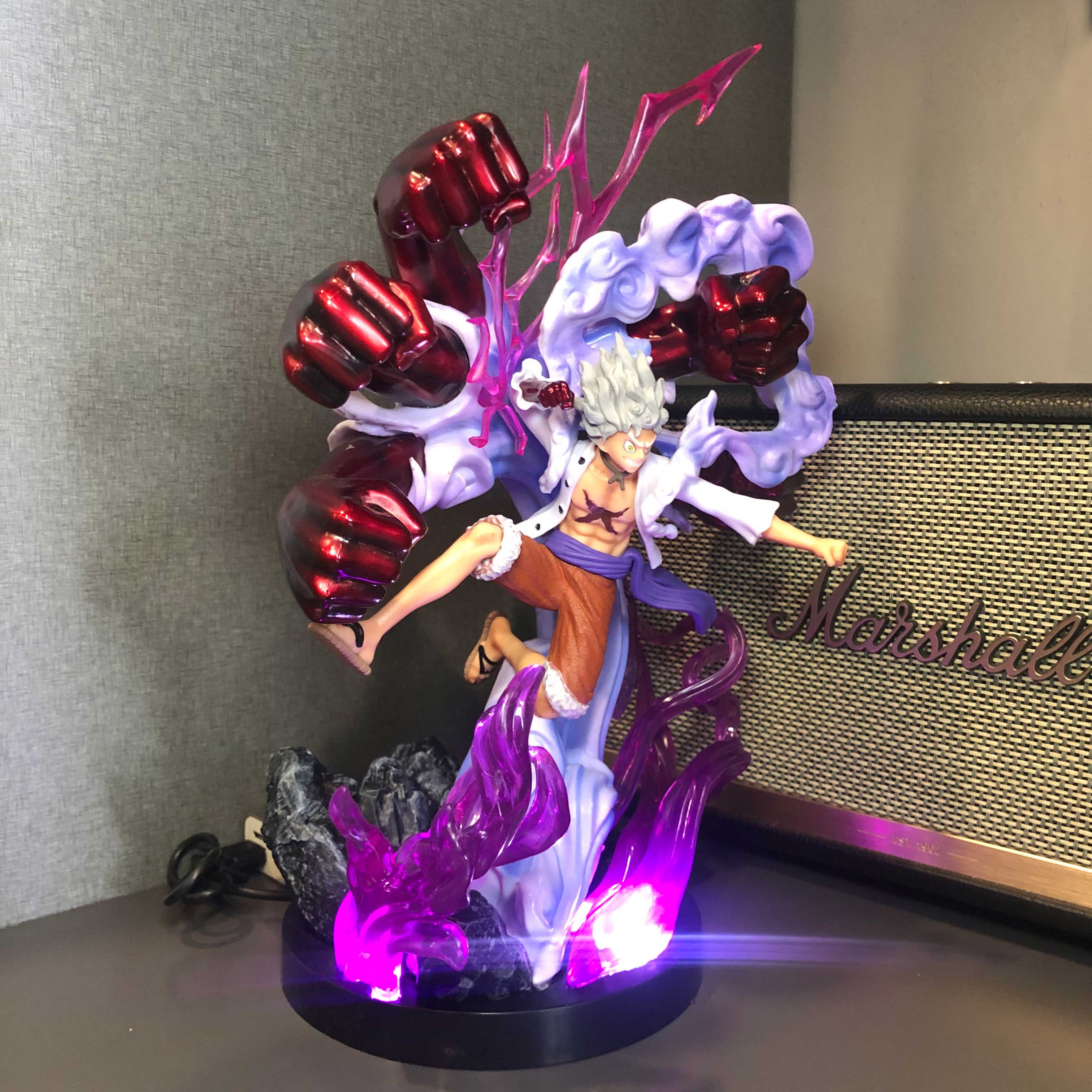 Figure / Mô hình Luffy Gear 5 32 cm có LED - One Piece