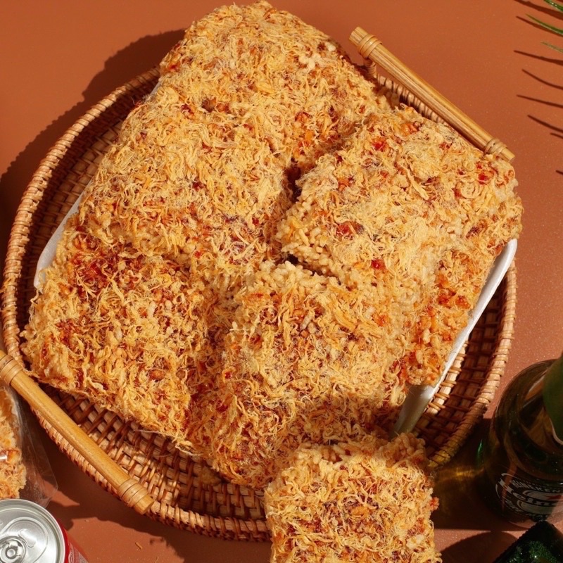 Cơm cháy chà bông siêu ngon - giòn rụm