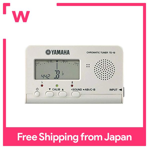 YAMAHA YAMAHA Chromatic Tuner White TD-19WH