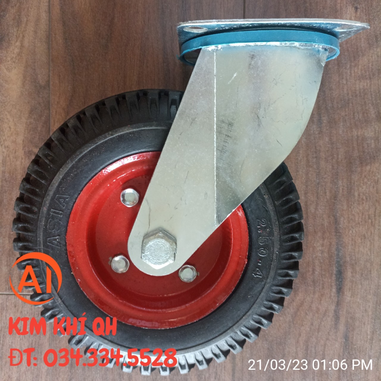 Bánh xe 200 đỏ tải 200kg siêu bền