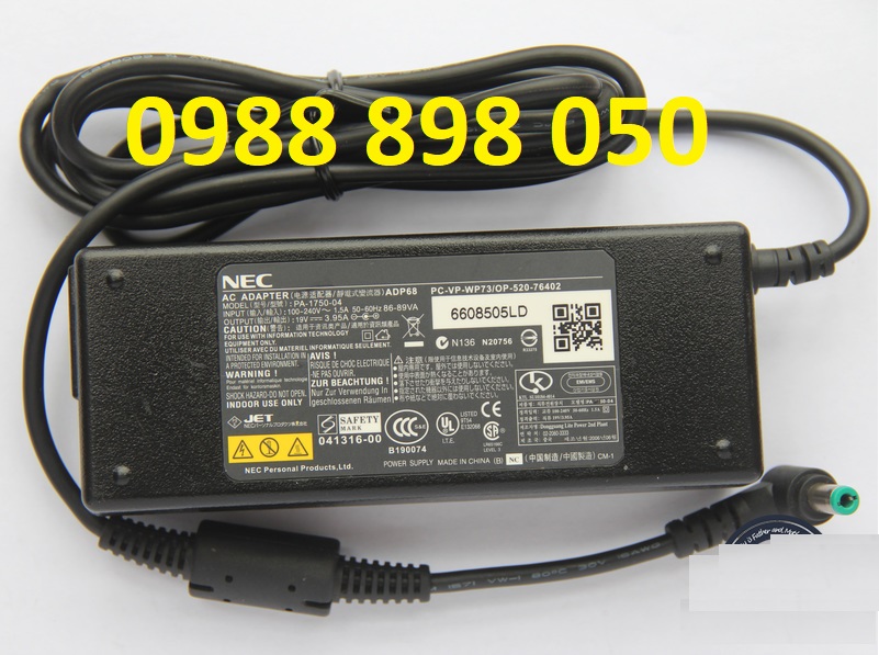 Sạc laptop máy tính NEC 19V 3.95A