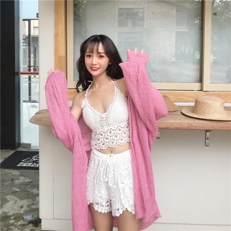 Bộ len móc đi biển
