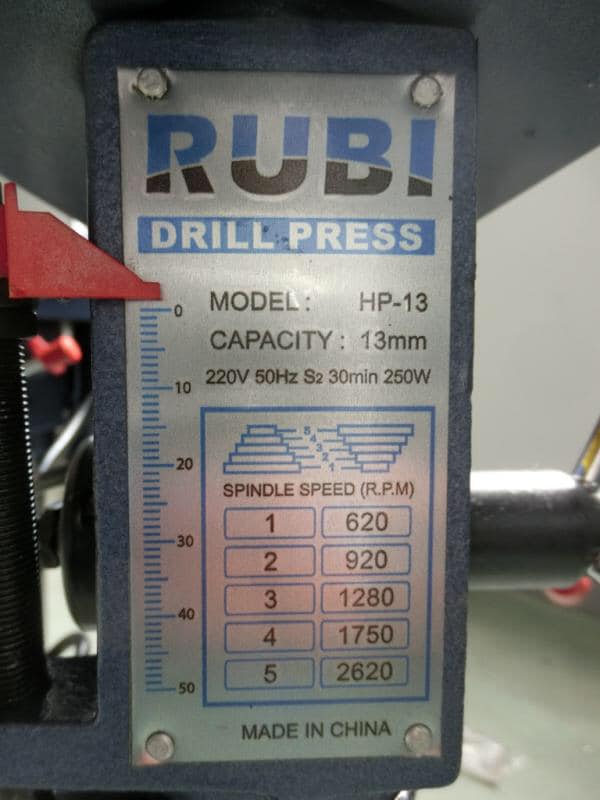 Máy Khoan Bàn 250W Rubi HP-13