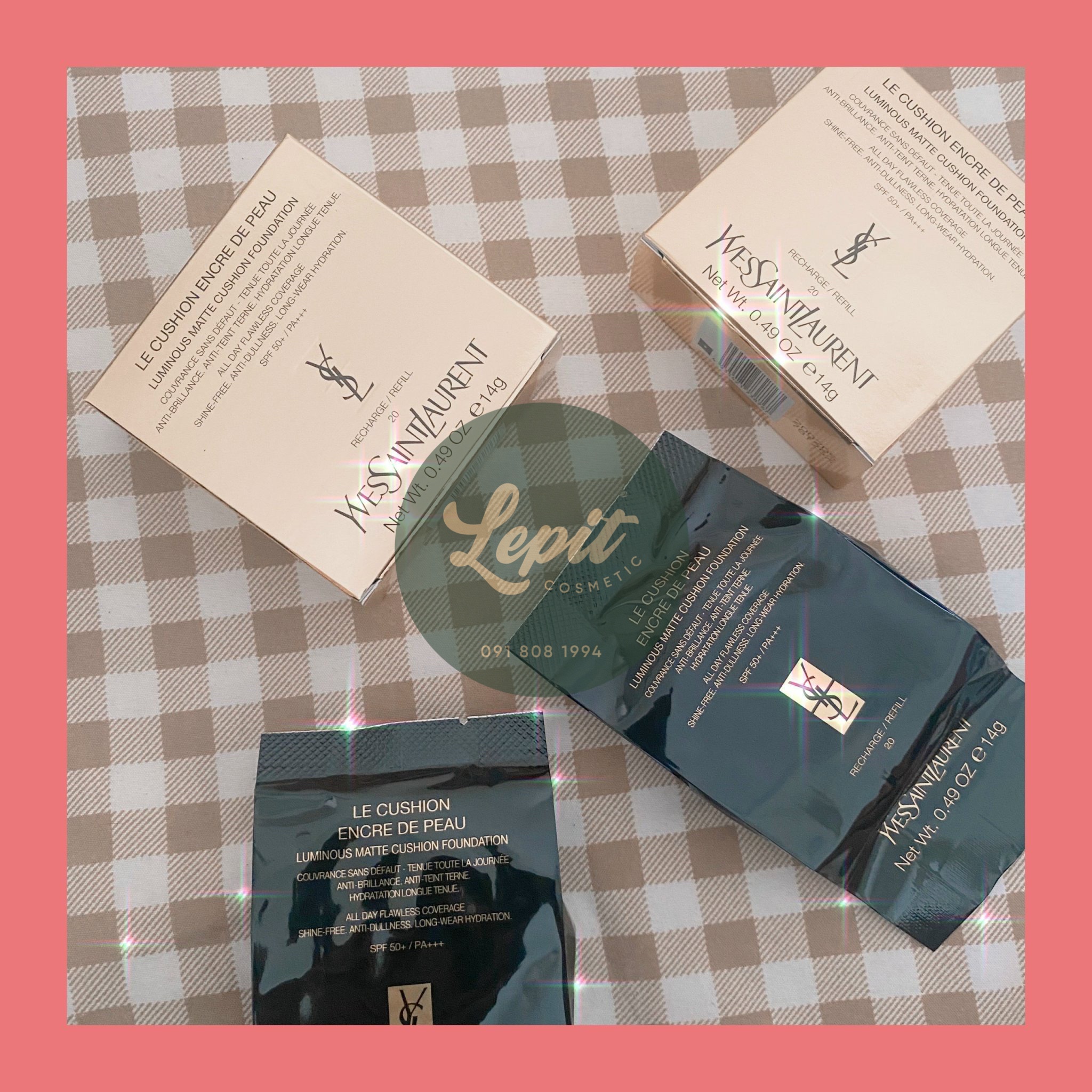 Phấn nước ysl các dòng - cushion ysl - lepit cosmetic