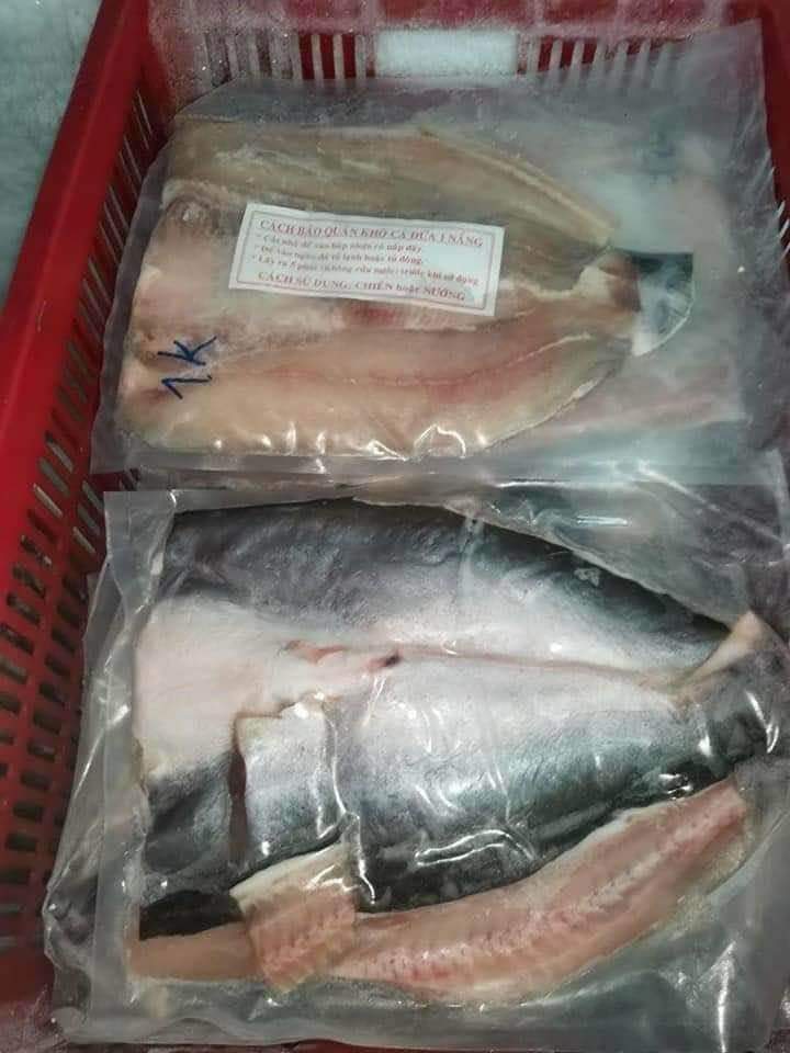 khô cá dứa 165.000/3con/1kg.