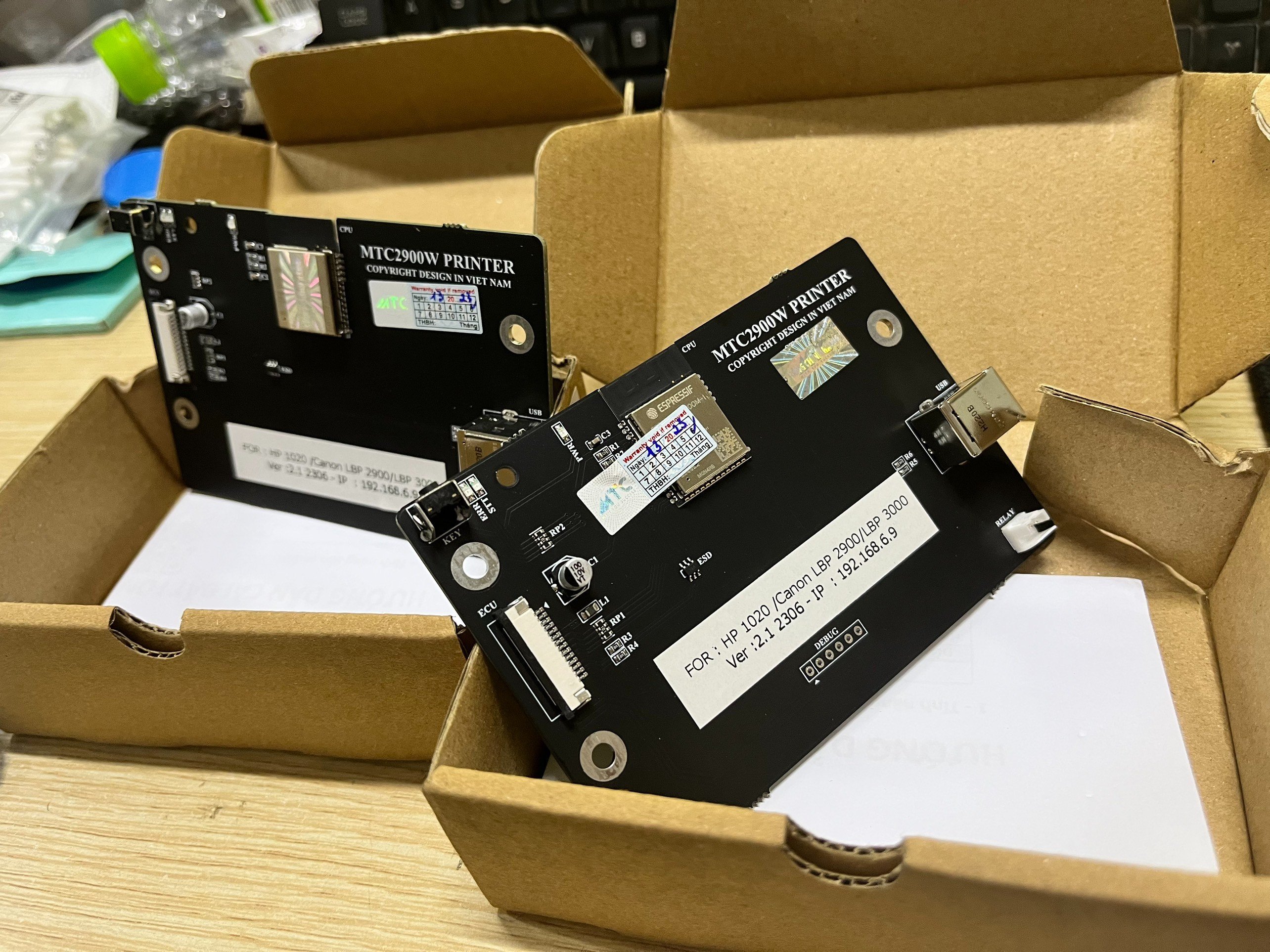 Card máy in canon 2900 wifi  đời mới  ( Có kết nối wifi )