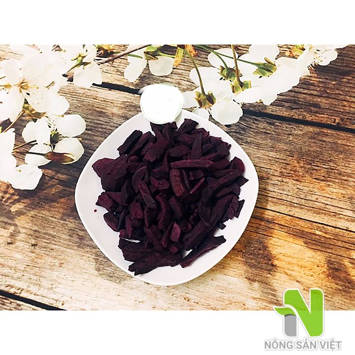 500gr Khoai Lang Tím sấy giòn (vụn )