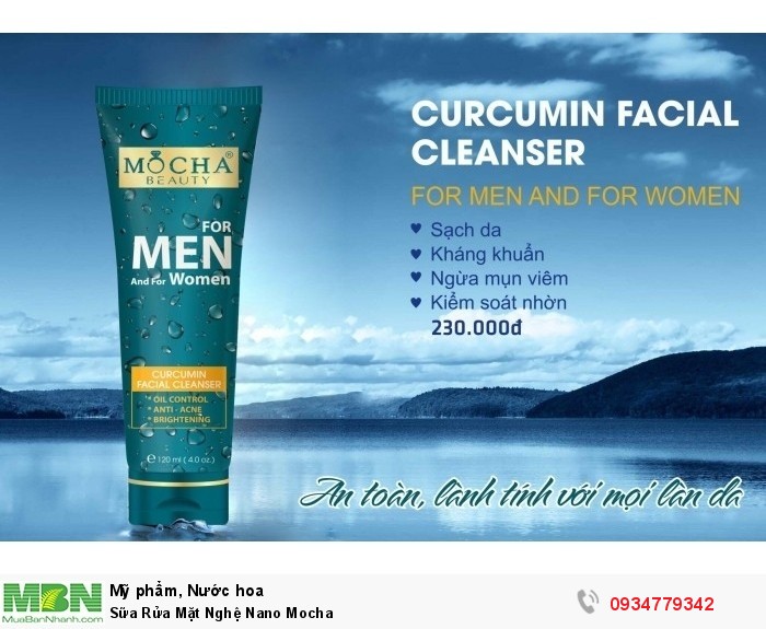 CHÍNH HÃNG - SỮA RỬA MẶT NGHỆ MOCHA