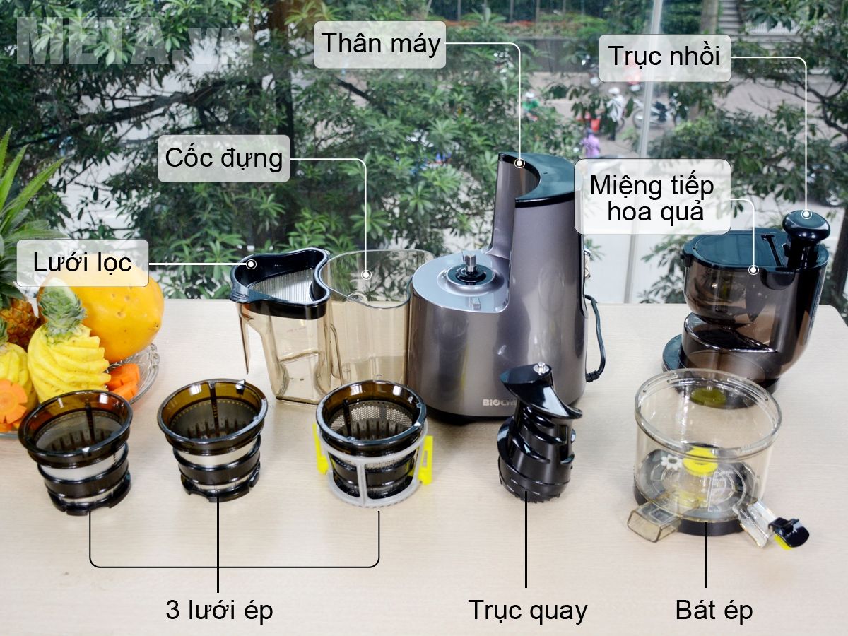 Củ ép máy ép Biochef
