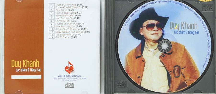 Duy Khánh - Tác Phẩm & Tiếng Hát