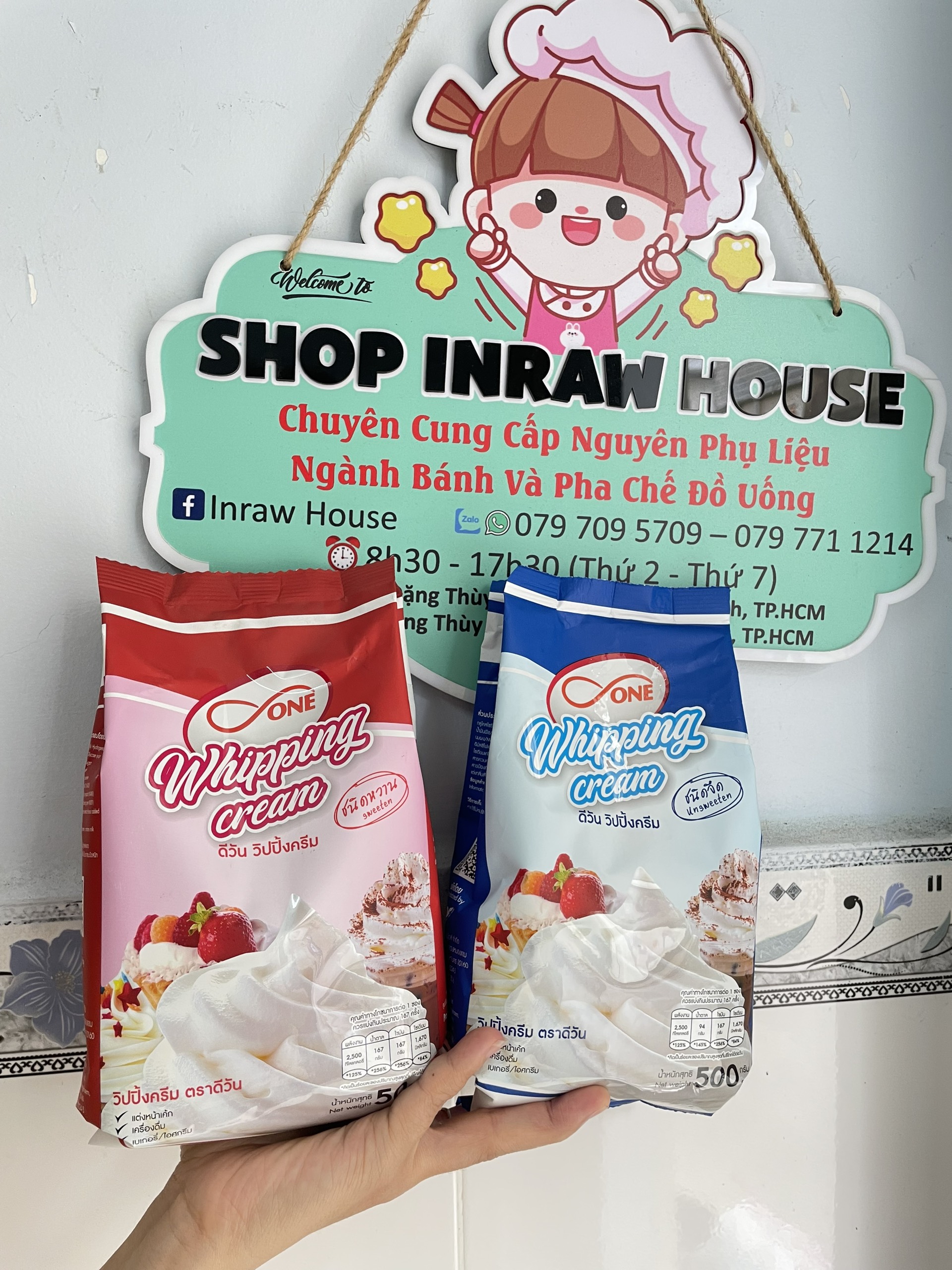 Bột Whipping Cream Thái Lan (200gr)