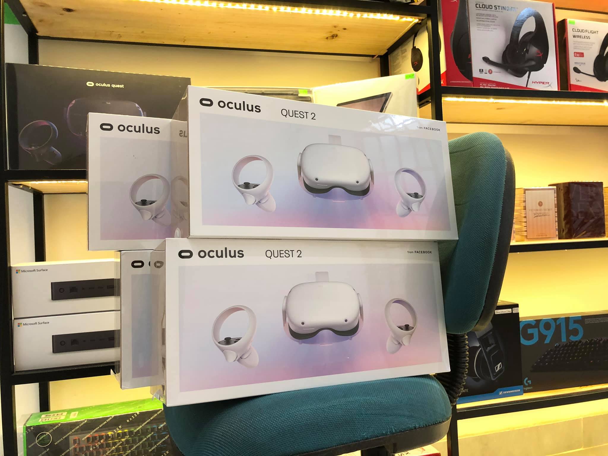 [HCM][Trả góp 0%]Kính thực tế ảo Oculus Quest 2 256GB