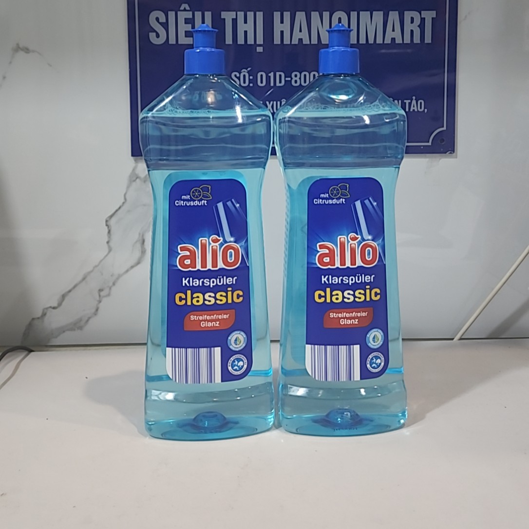 2 chai nước làm bóng chén bát Alio 1000ml - HANOIMART