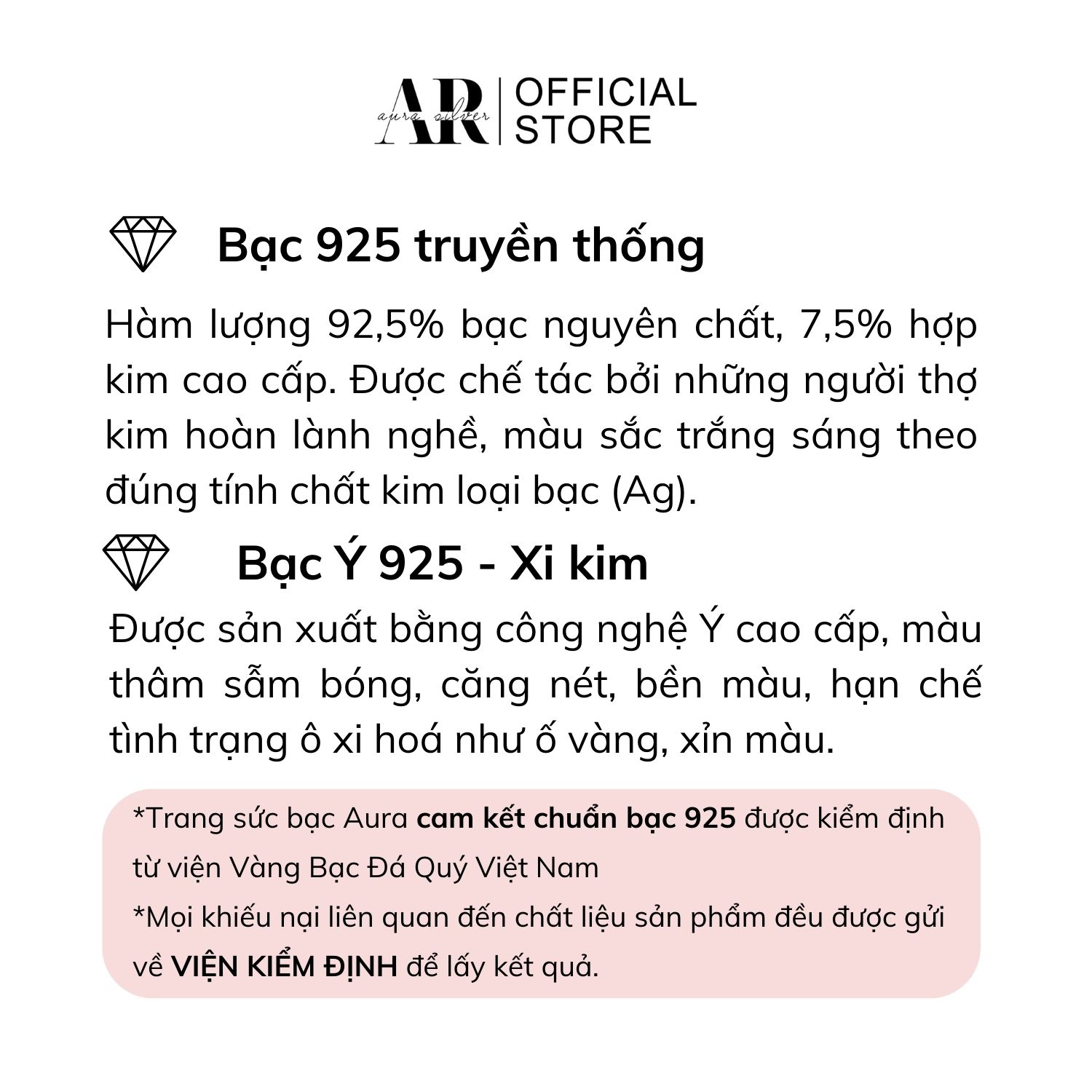 Nhẫn bạc nữ 925 freesize Julia-Aura Silver-N51