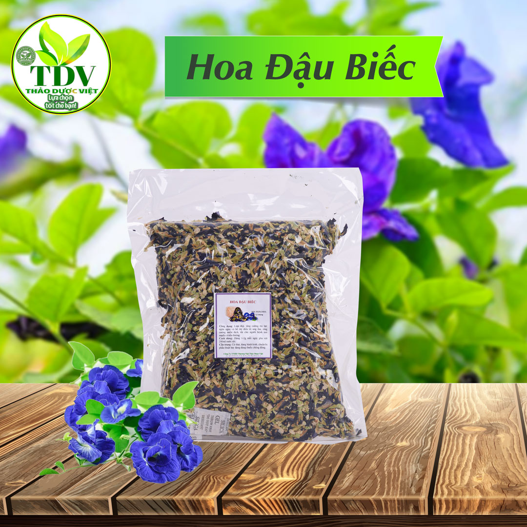 Hoa đậu biếc làm màu cho thực phẩm - Hàng công ty Thảo Dược việt