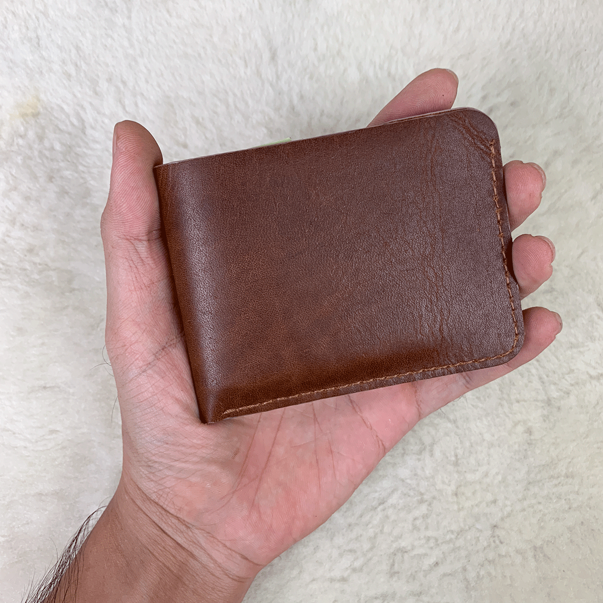 Ví da classic handmade - Ví nữ da bò thật - Đồ da thủ công miễn phí khắc laser