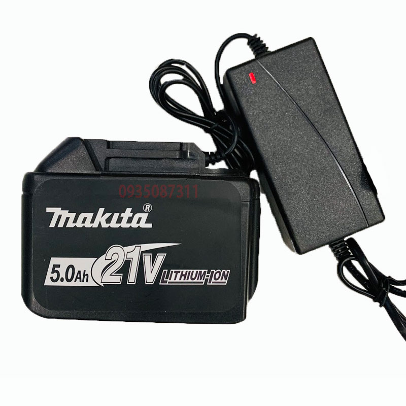 Sạc 5S 21V 2A Jack 2.5 Cho Pin 5 10 15 Cell, chuyên sạc pin Li-ion 18V - 21V - Có Đèn Báo Đầy