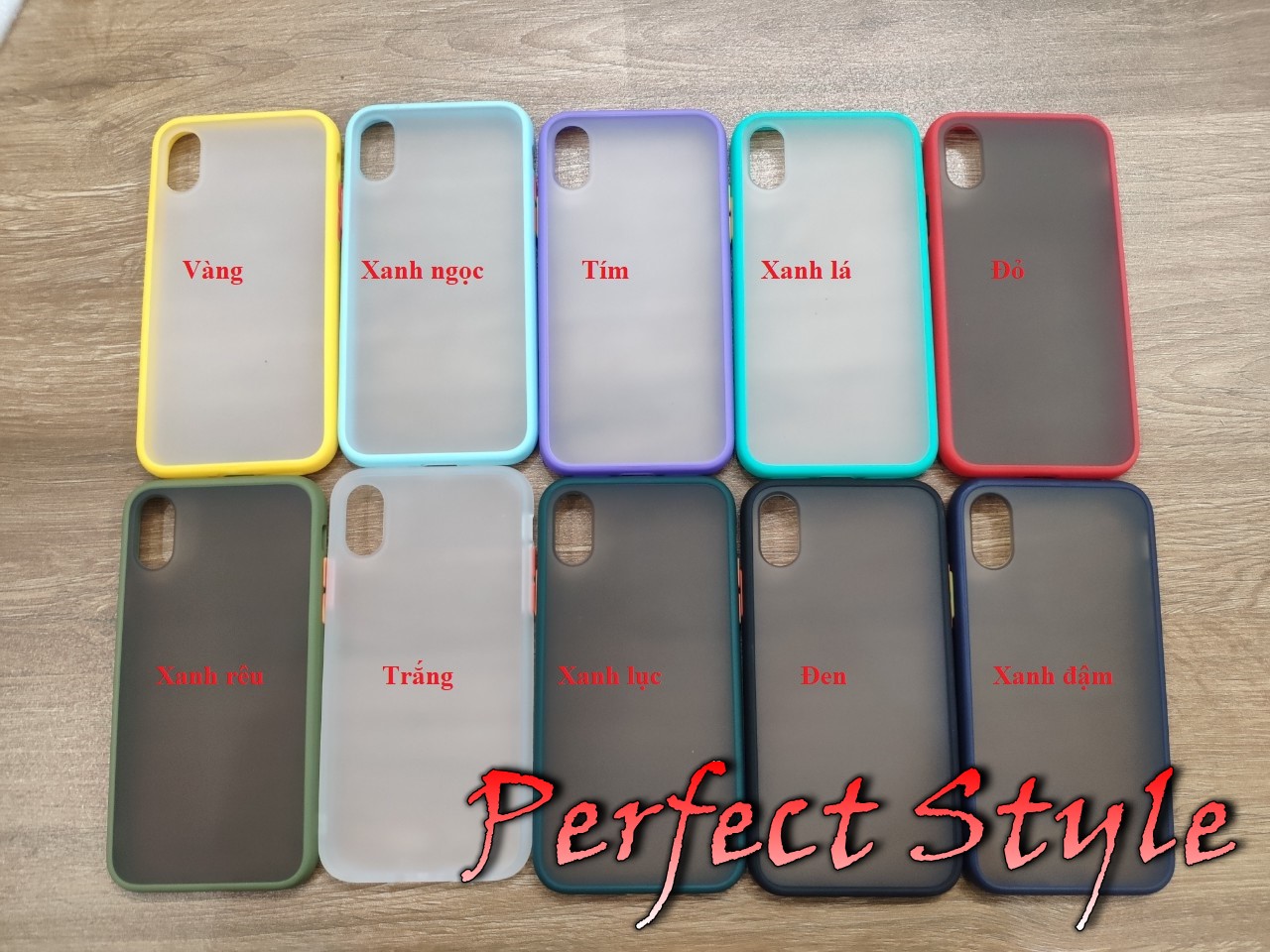 Ốp lưng cao su non lưng nhám cho iPhone Xs Max