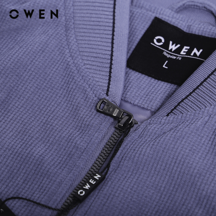 OWEN - Jacket Regular Fit JK231601 màu Xanh chất liệu Polyester