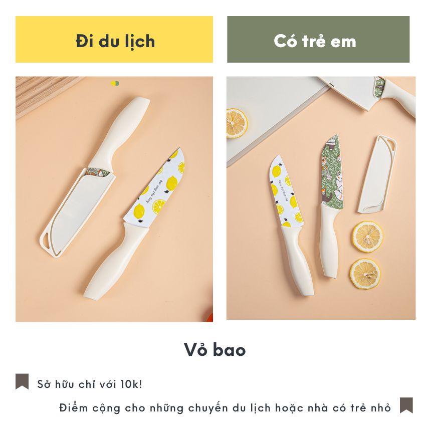 Dao gọt hoa quả xinh xắn