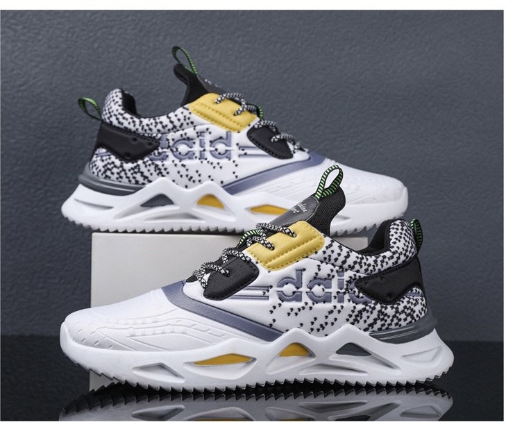 Giày Thể Thao Nam Sneaker Đế Uốn Daiaa Kiểu Dáng Mới