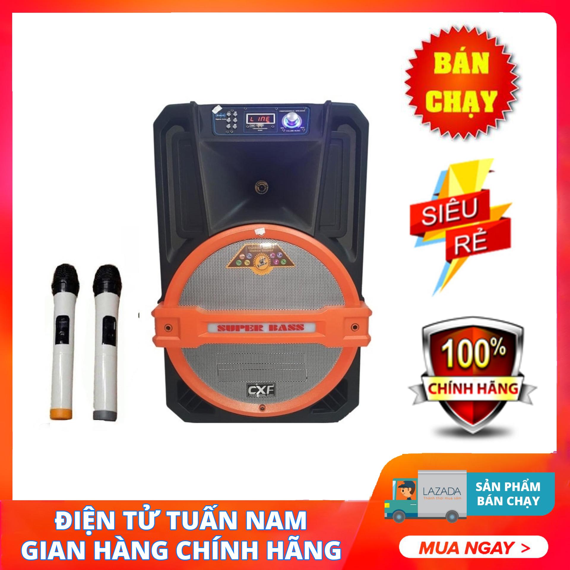 [HCM]Loa kéo Bluetooth CXF 1502 (A) (4 Tấc - Model 2017 CỰC HAY) + USB8GB