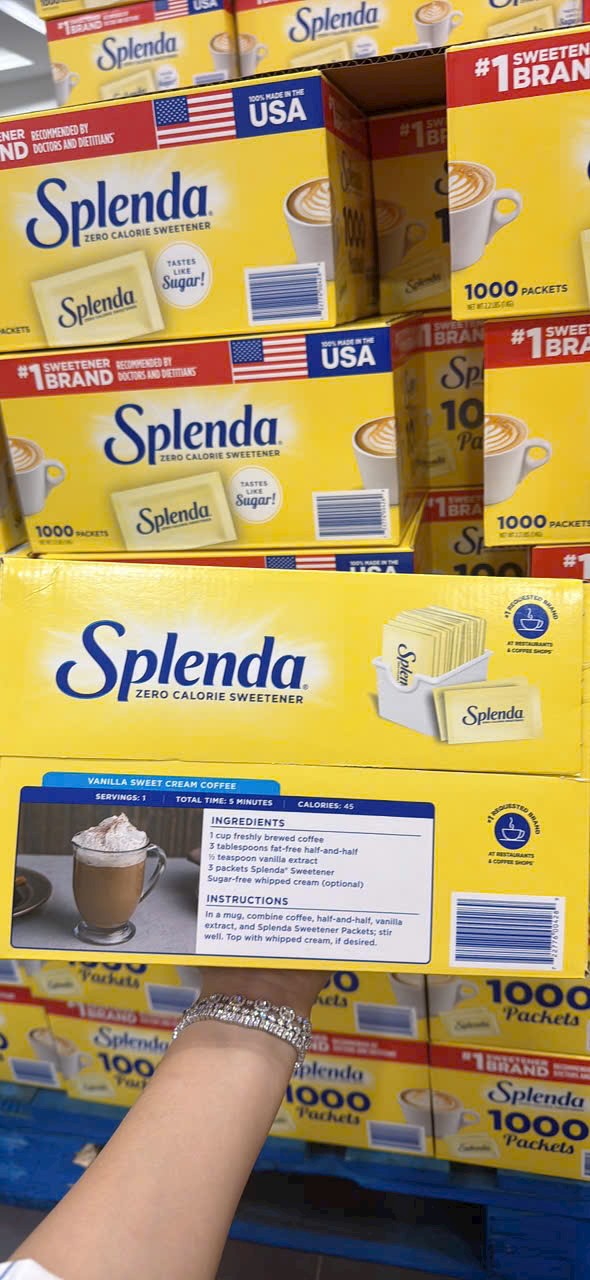 ĐƯỜNG ĂN KIÊNG SPLENDA mỹ combo 100 gói