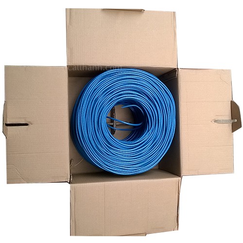 Dây Cáp Mạng Cat5E Bấm Sẵn 2 Đầu 50-m100M (Trắng) -Dc582