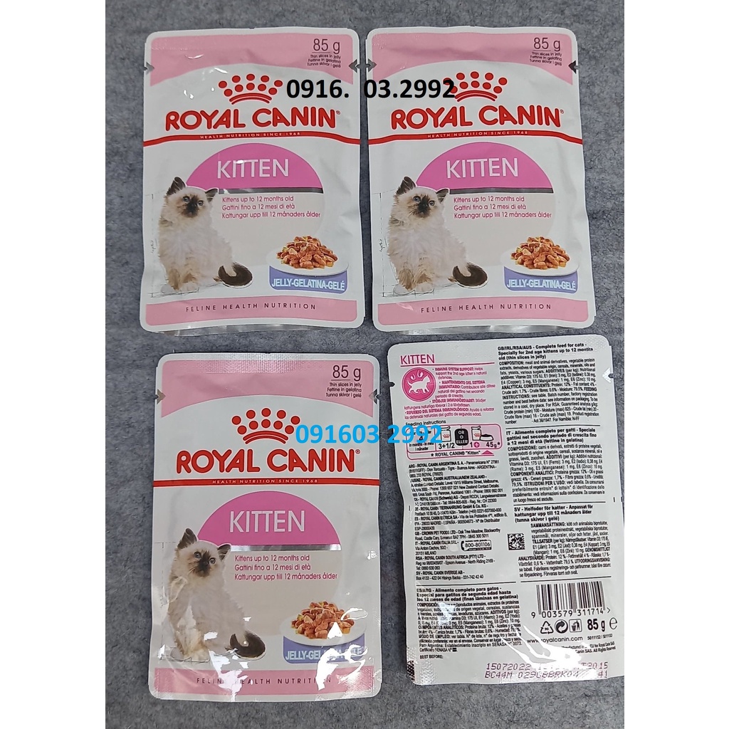 Pate cho mèo con Royal Canin Kitten