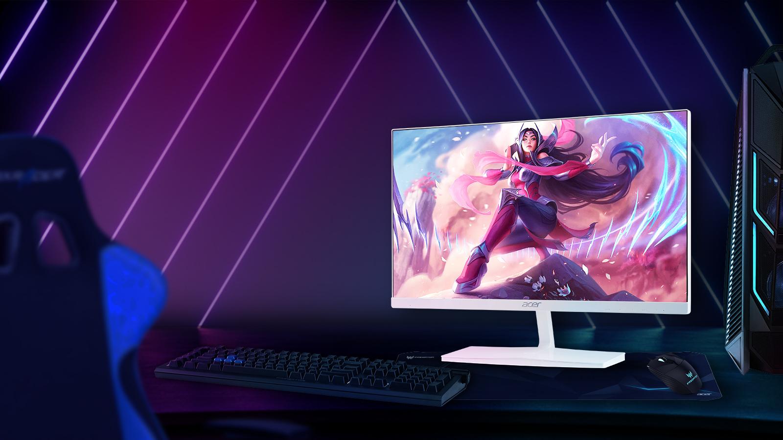 [Trả góp 0%]Màn Hình Acer ED245QA (23.6/FHD/IPS/75Hz/HDMI/Trắng)