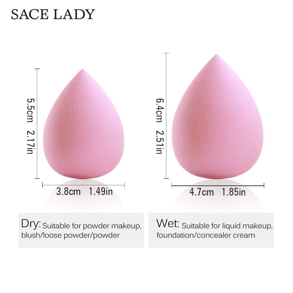 Mút Trang Điểm Sace LADY Tán Kem Nền - PU
