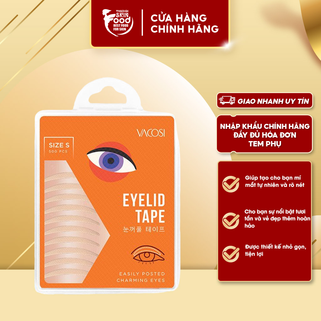 Miếng dán mí vacosi eyelid tape - size s - vm11
