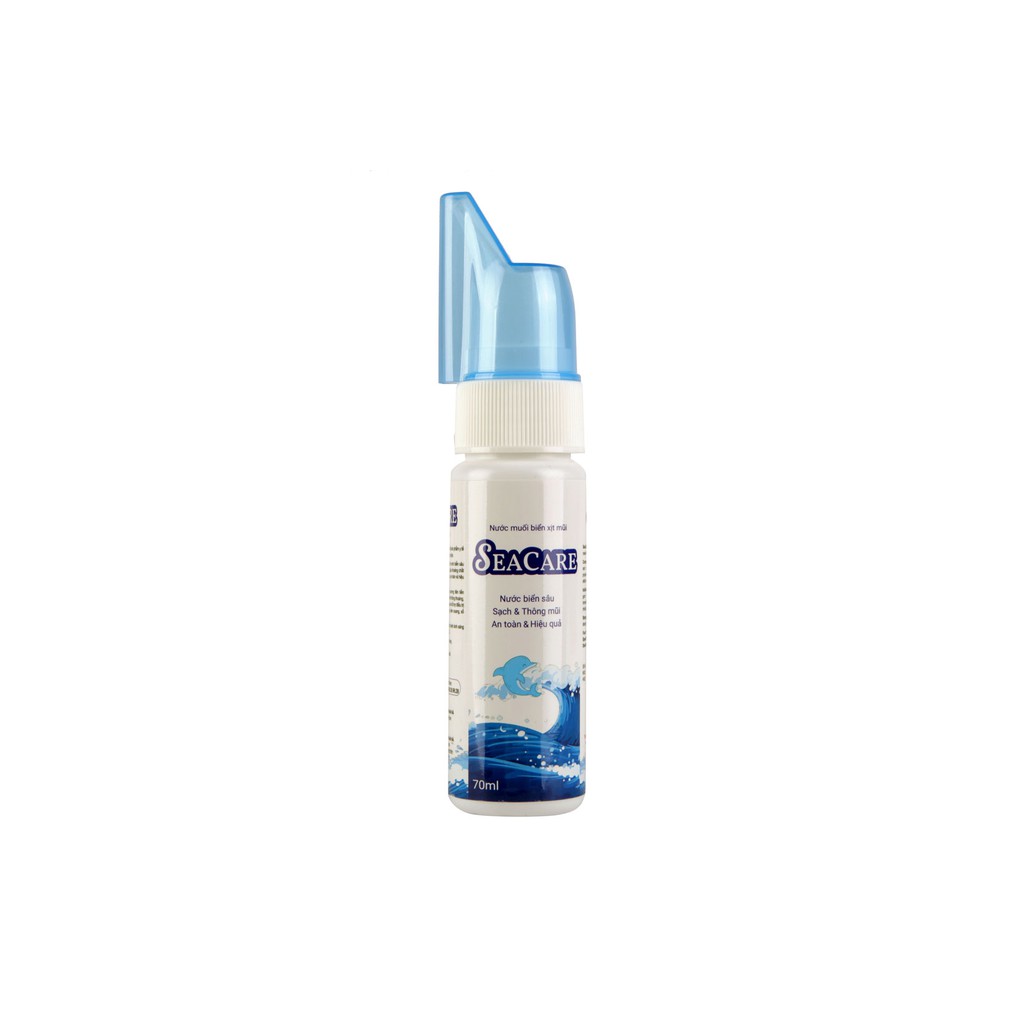 Nước muối biển xịt mũi Seacare 70ml