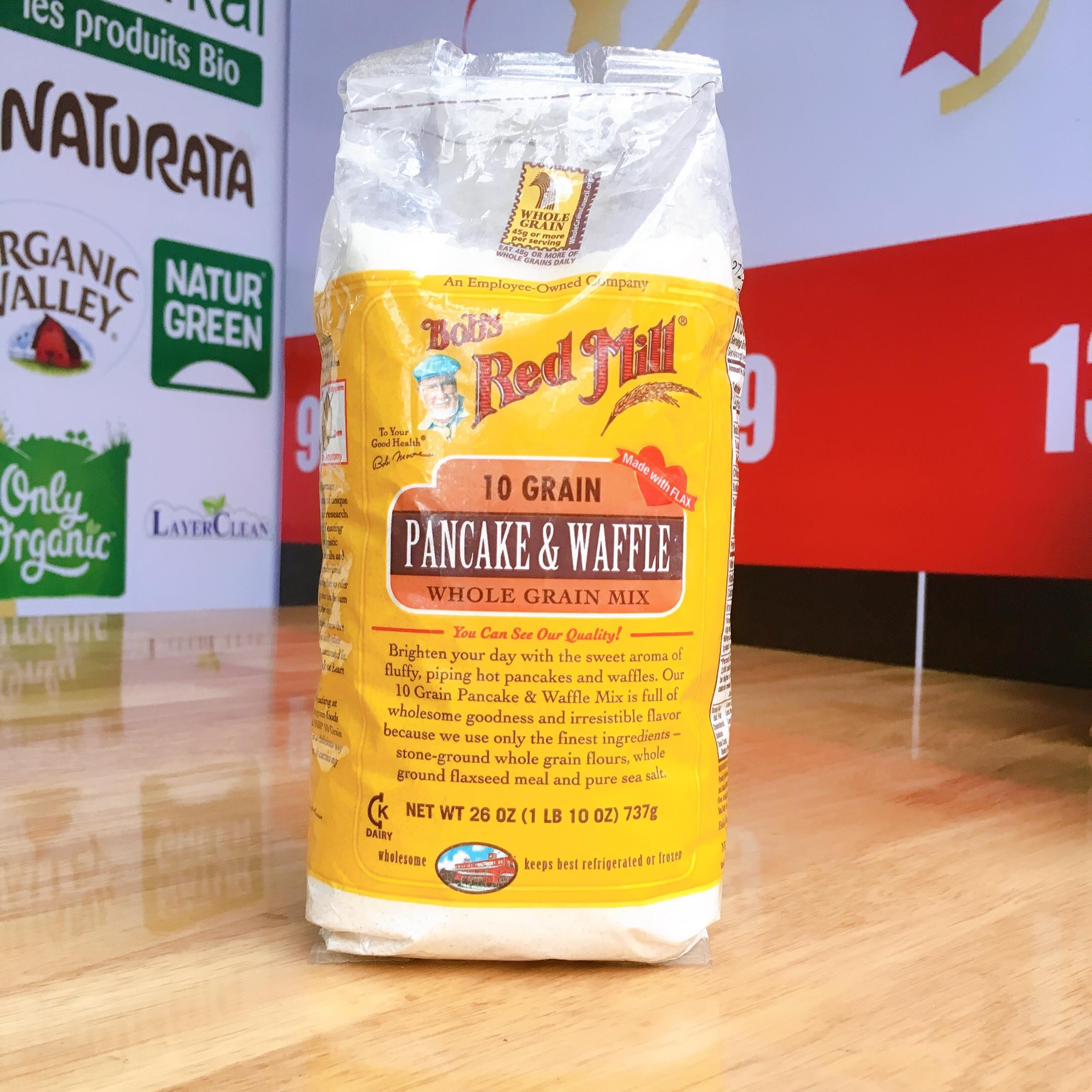 Bob's Red Mill, 10 Grain Pancake & Waffle Mix, 1.6 lbs (737 g)