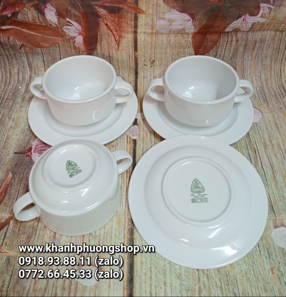 chén súp sứ Minh Long 0.25L - chén súp sứ minh long 250ml