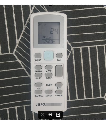 Điều khiển remote máy lạnh dòng ftv và ftn nút xanh-remote máy lạnh